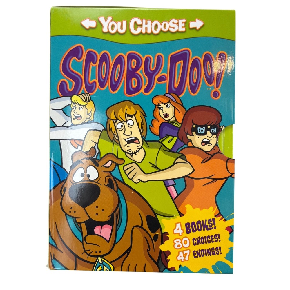 Capstone Scooby-Doo Set of 4 Interactive Books You Choose‎ Endings
